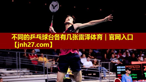 不同的乒乓球台各有几张雷泽体育｜官网入口